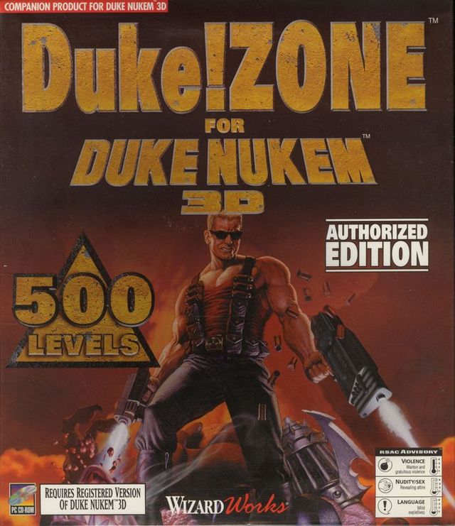 Game cover: Duke!ZONE for Duke Nukem 3D