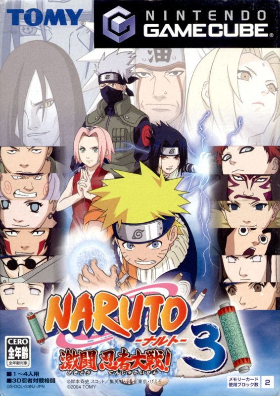 Game cover: Naruto Gekitō Ninja Taisen! 3