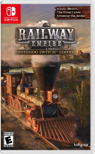 Game cover: Railway Empire: Nintendo Switch Edition