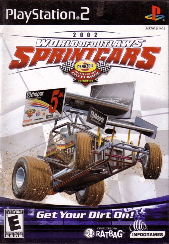 Game cover: World of Outlaws: Sprint Car Racing 2002