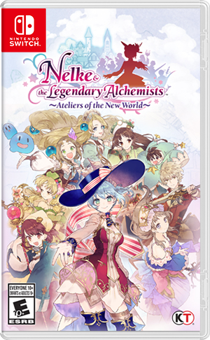 Game cover: Nelke & the Legendary Alchemists: Ateliers of the New World