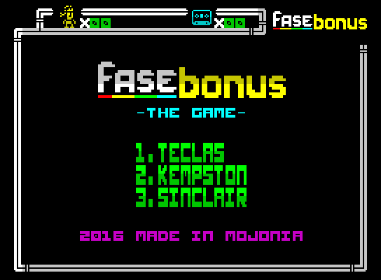 Game cover: Fase Bonus: The Game