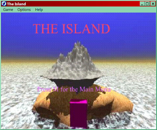 Game cover: The Island