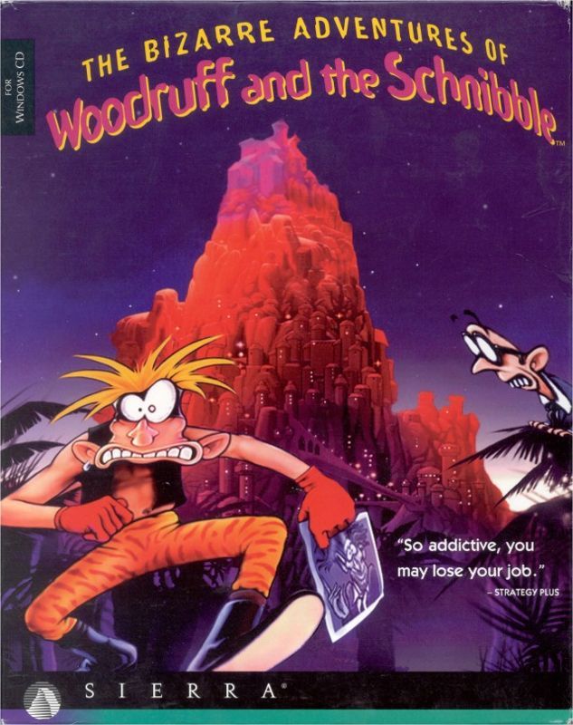 Game cover: The Bizarre Adventures of Woodruff and the Schnibble