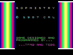 Game cover: Sophistry