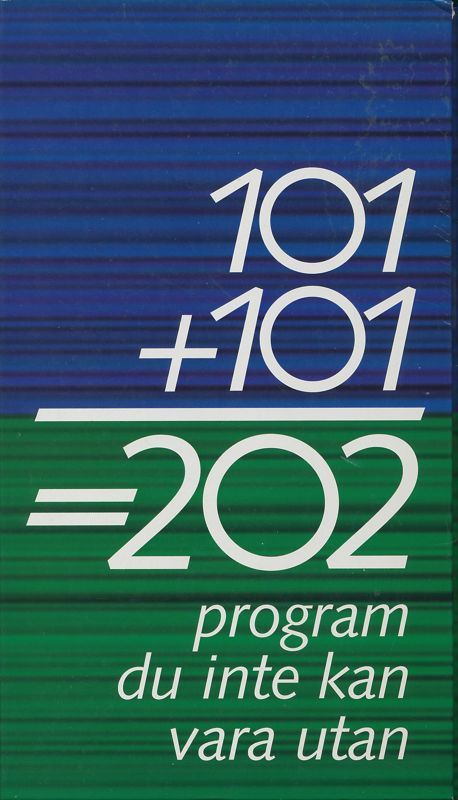 Game cover: 101+101=202 program du inte kan vara utan