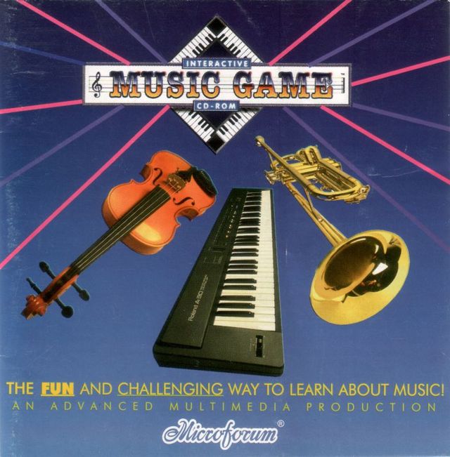 Game cover: The Music Game