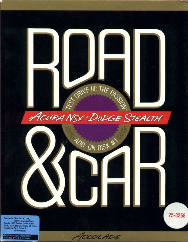Game cover: Road & Car: Test Drive III - The Passion: Add-On Disk #1