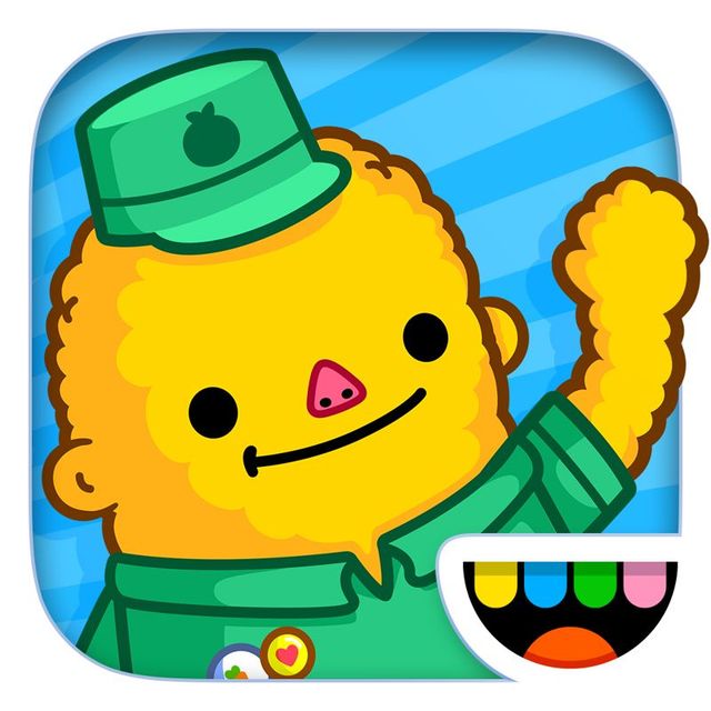 Game cover: Toca Town