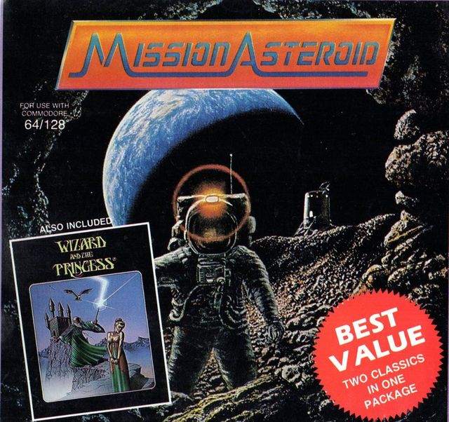 Game cover: Mission Asteroid & Wizard and the Princess