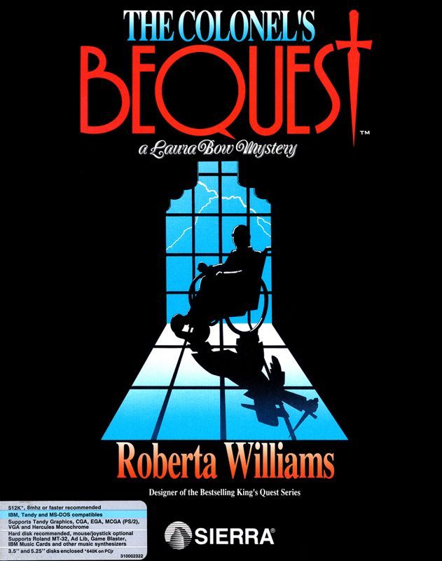 Game cover: The Colonel's Bequest