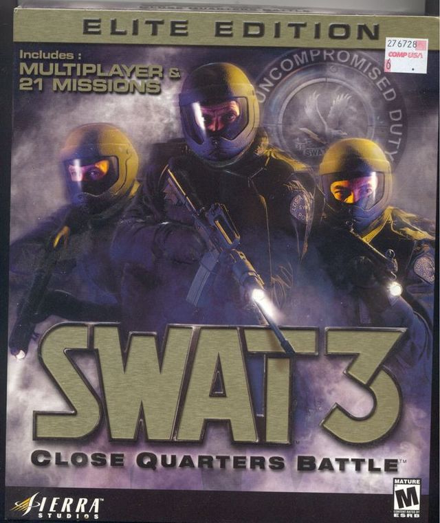 Game cover: SWAT 3: Close Quarters Battle - Elite Edition