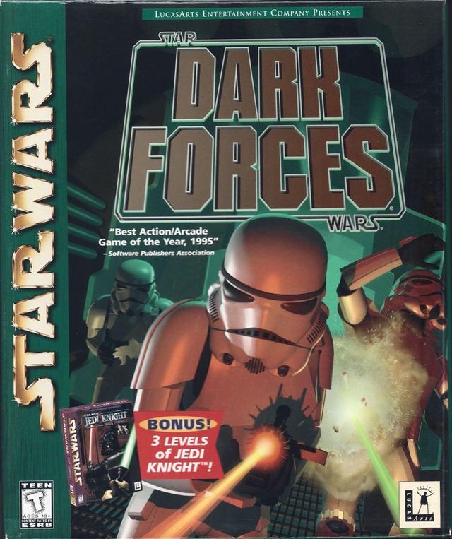 Game cover: Star Wars: Dark Forces + 3 Levels of Jedi Knight