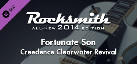 Game cover: Rocksmith: All-new 2014 Edition - Creedence Clearwater Revival: Fortunate Son