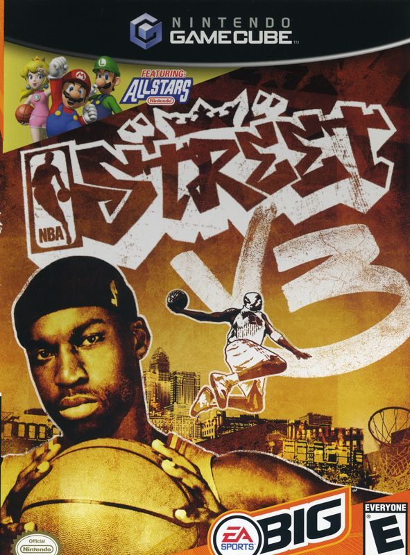Game cover: NBA Street V3