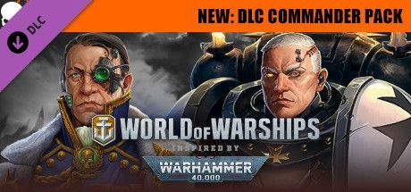 Game cover: World of Warships × Warhammer 40,000: Imperium of Man Commander Pack
