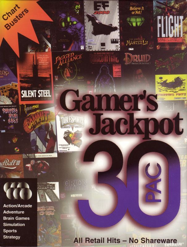 Game cover: Gamer's Jackpot 30 PAC