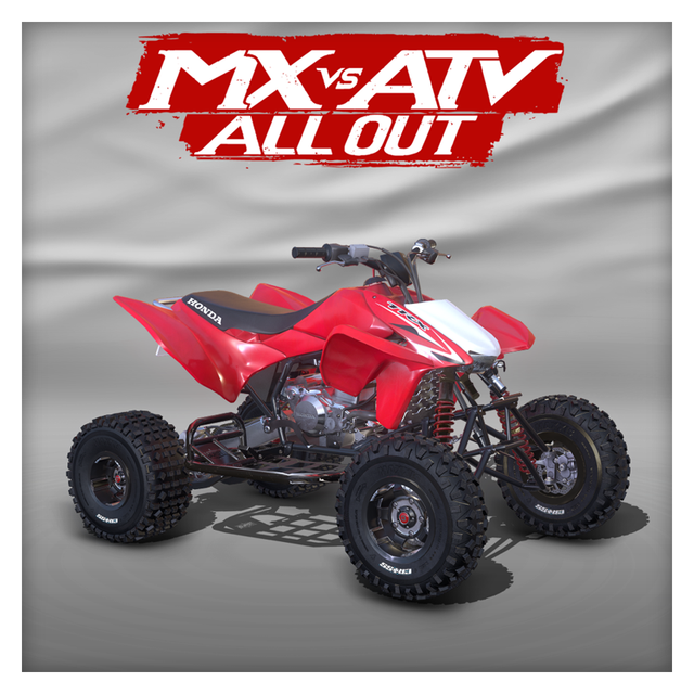 Game cover: MX vs ATV All Out: 2011 Honda TRX450R