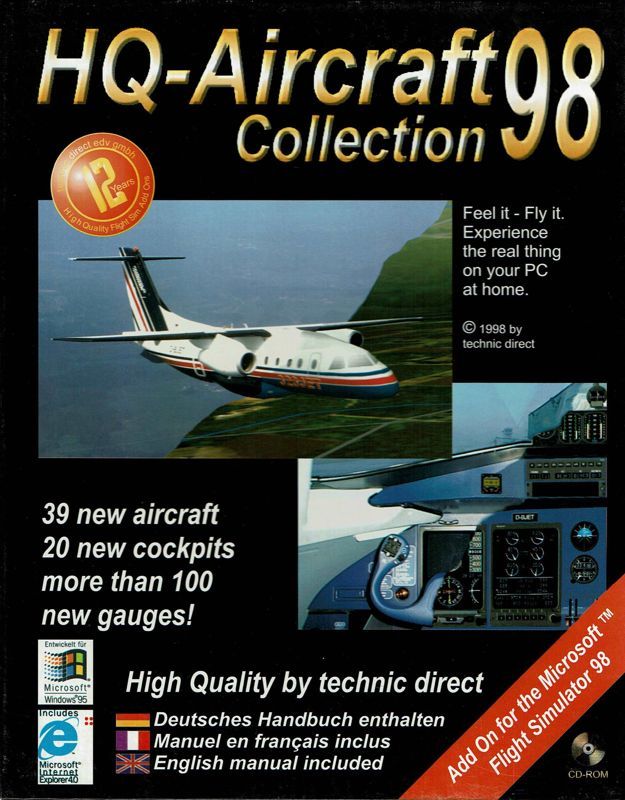 Game cover: HQ-Aircraft Collection 98