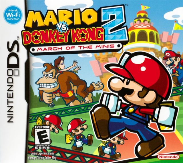 Game cover: Mario vs. Donkey Kong 2: March of the Minis