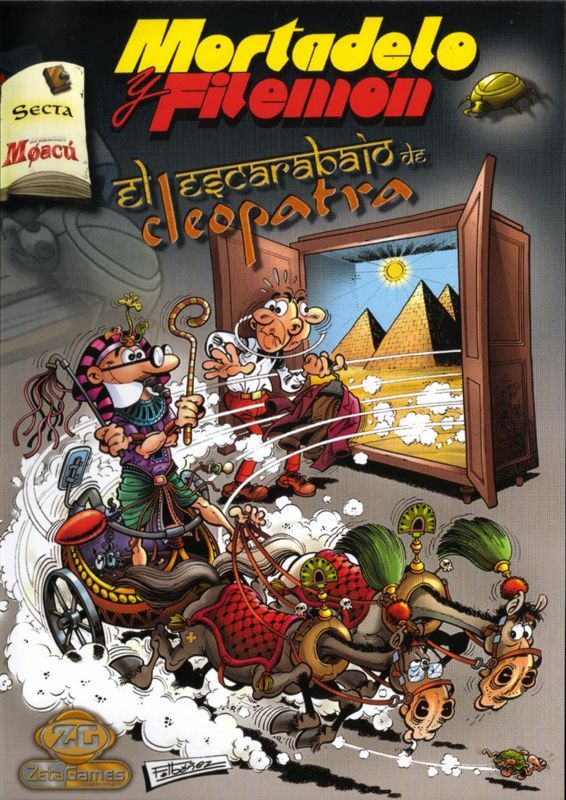 Game cover: Mortadelo y Filemón: El Escarabajo de Cleopatra