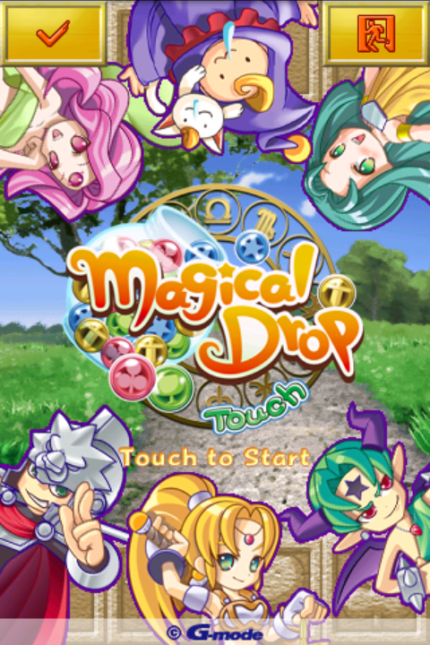 Game cover: Magical Drop Touch
