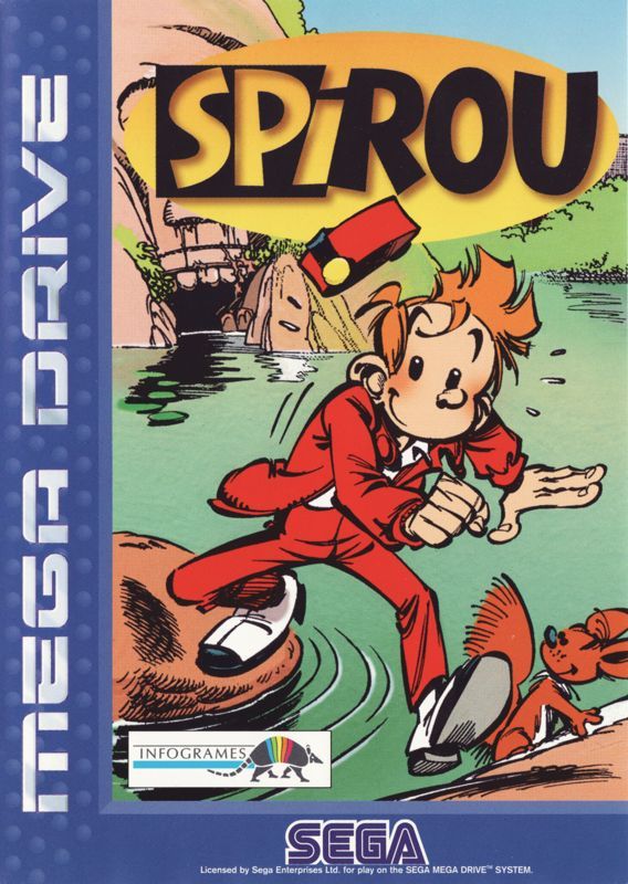 Game cover: Spirou