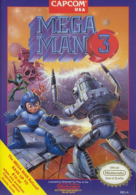 Game cover: Mega Man 3