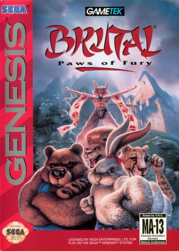 Game cover: Brutal: Paws of Fury