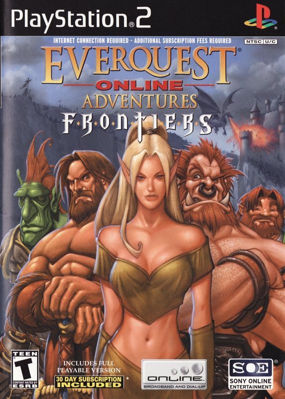 Game cover: EverQuest Online Adventures: Frontiers