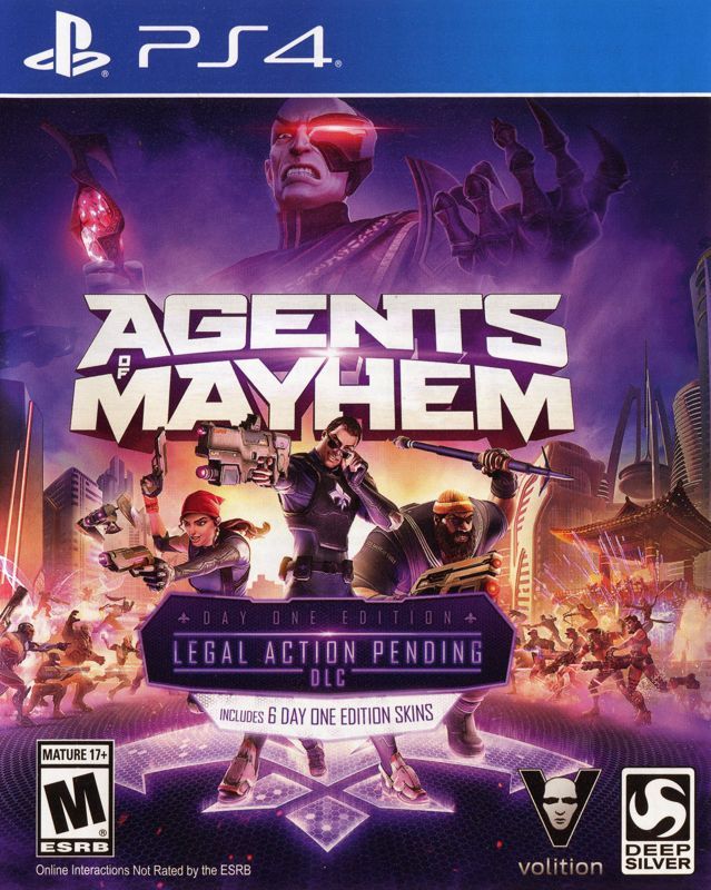 Game cover: Agents of Mayhem: Day One Edition