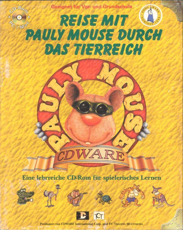 Game cover: Pauly Mouse: Reise mit Pauly Mouse durch das Tierreich