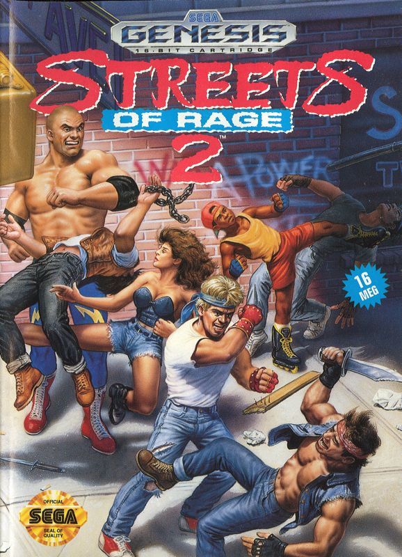 Game cover: Streets of Rage 2