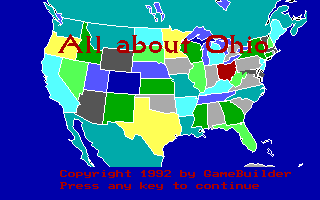 Game cover: All About Ohio