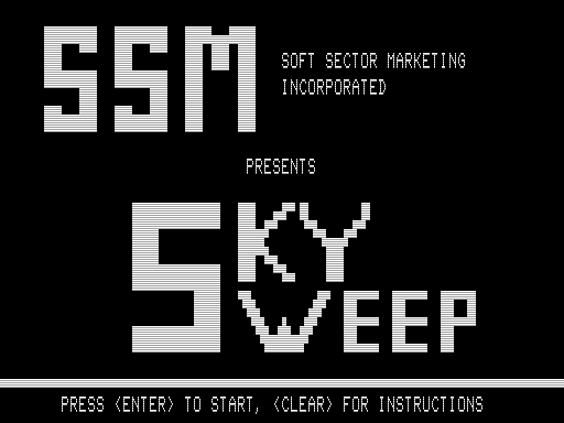 Game cover: Sky Sweep