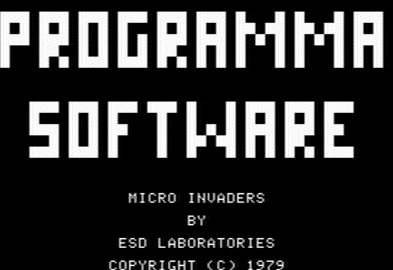 Game cover: Micro Invaders