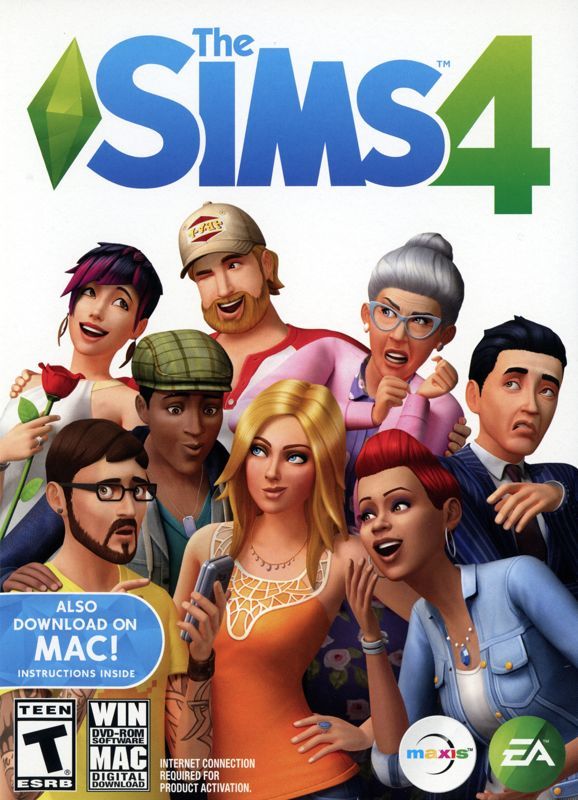 Game cover: The Sims 4