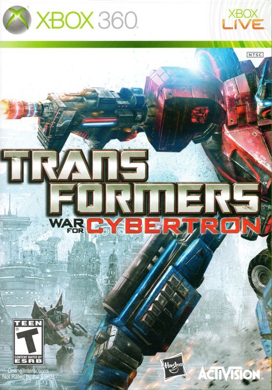 Game cover: Transformers: War for Cybertron