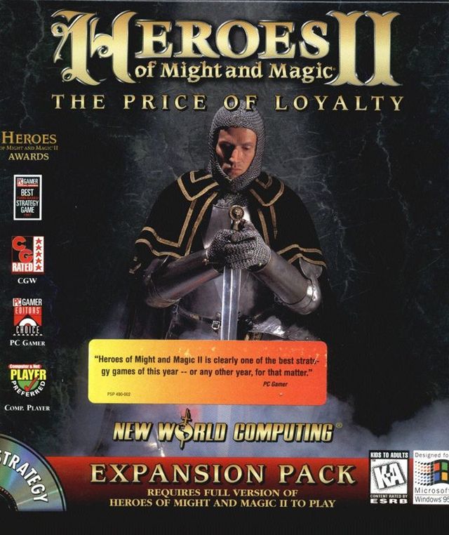 Game cover: Heroes of Might and Magic II: The Price of Loyalty