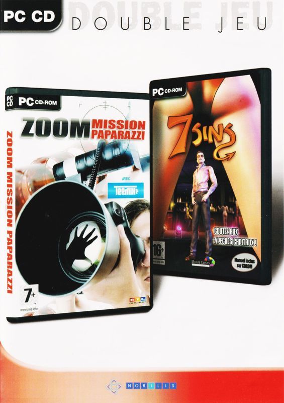 Game cover: Double Jeu: 7 Sins / Zoom: Paparazzi in Action