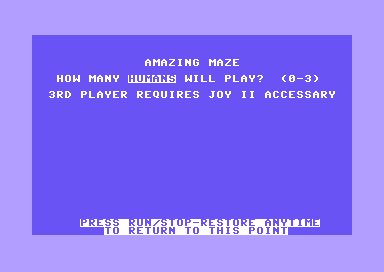 Game cover: Amazing Maze