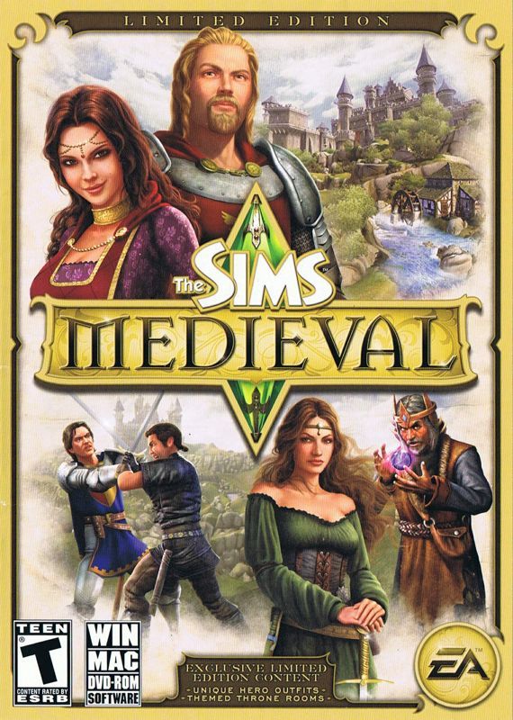 Game cover: The Sims: Medieval