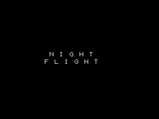 Game cover: Night Flight