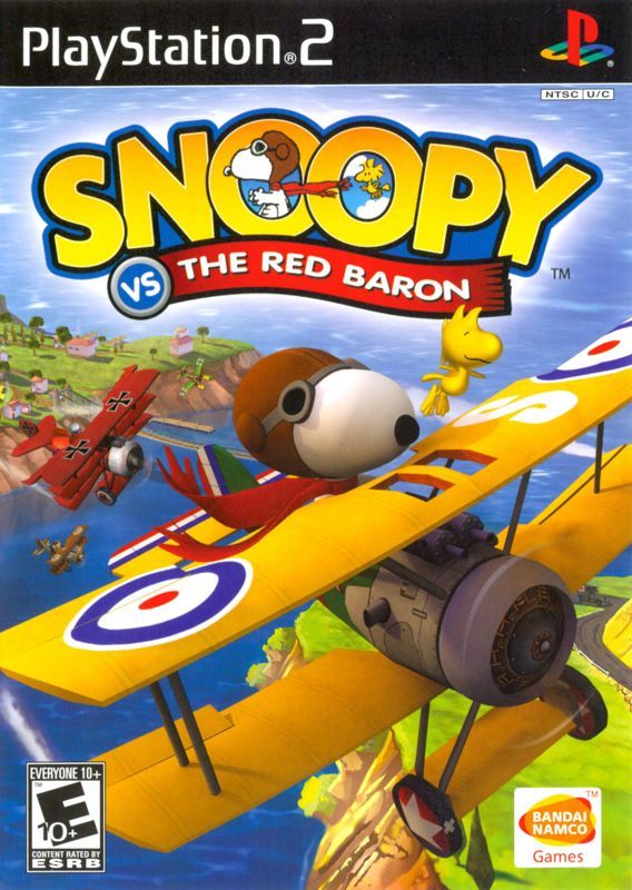Game cover: Snoopy vs. the Red Baron