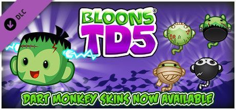 Game cover: Bloons TD 5: Halloween Dart Monkey Skin