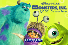 Game cover: Disney•Pixar Monsters, Inc.