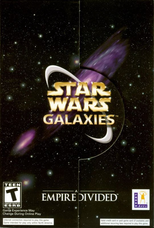 Game cover: Star Wars: Galaxies - An Empire Divided