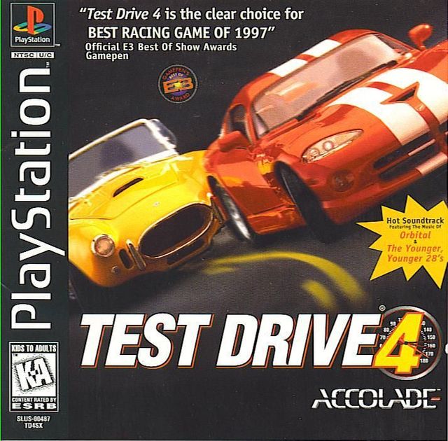 Game cover: Test Drive 4
