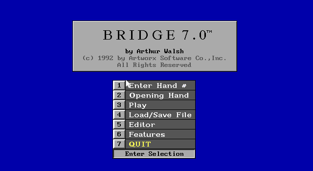 Game cover: Bridge 7.0