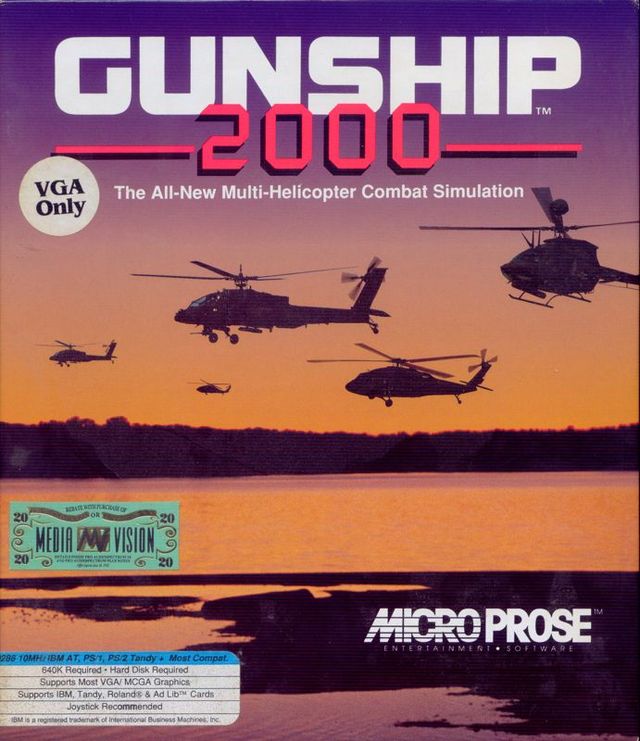 Game cover: Gunship 2000
